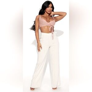 Fashion Nova Linen Pants - NWT